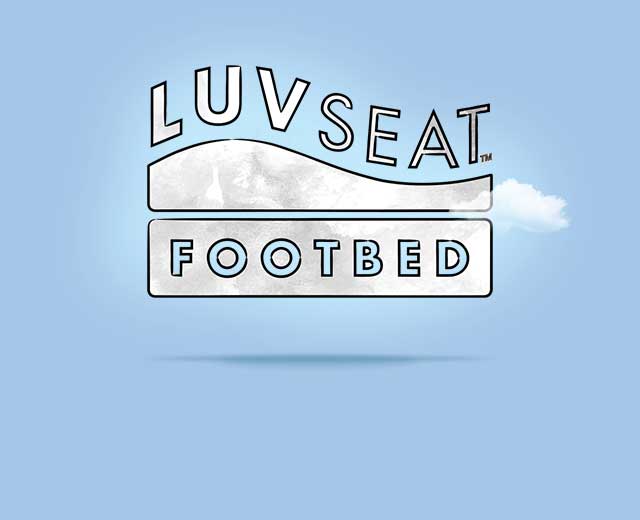 luvSeat footbed logo