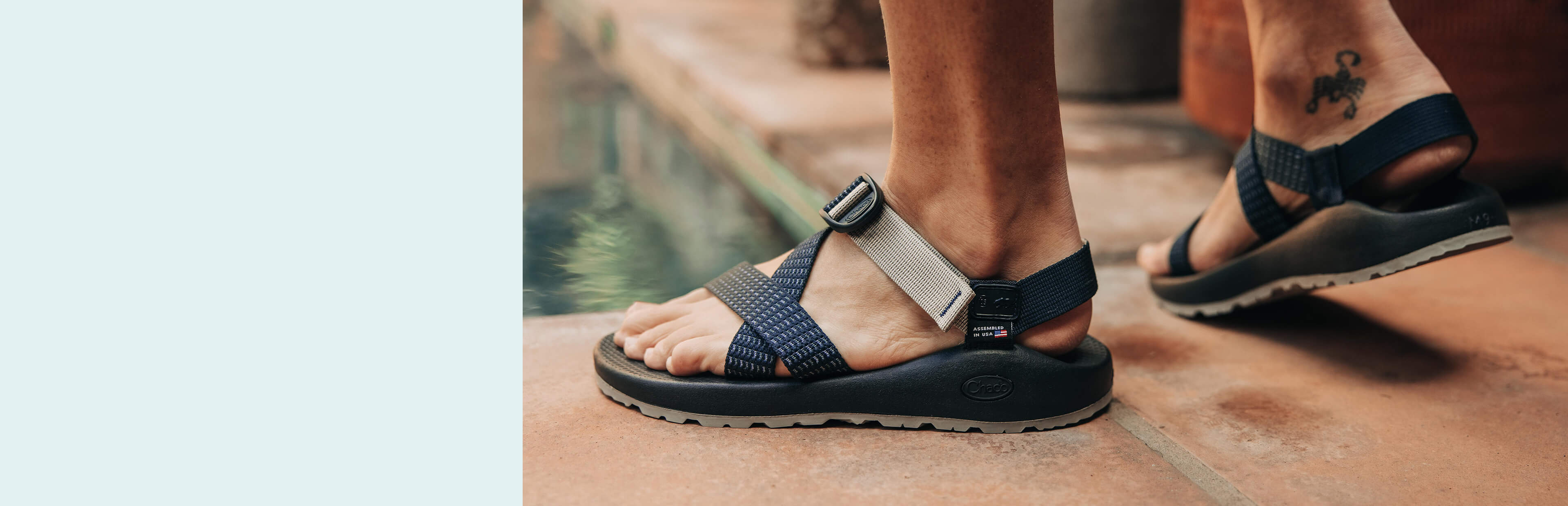Limited edition Chaco x Taylor Stitch sandals.