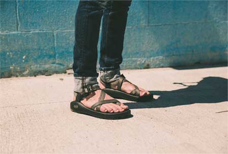Chacos with on sale jeans guys