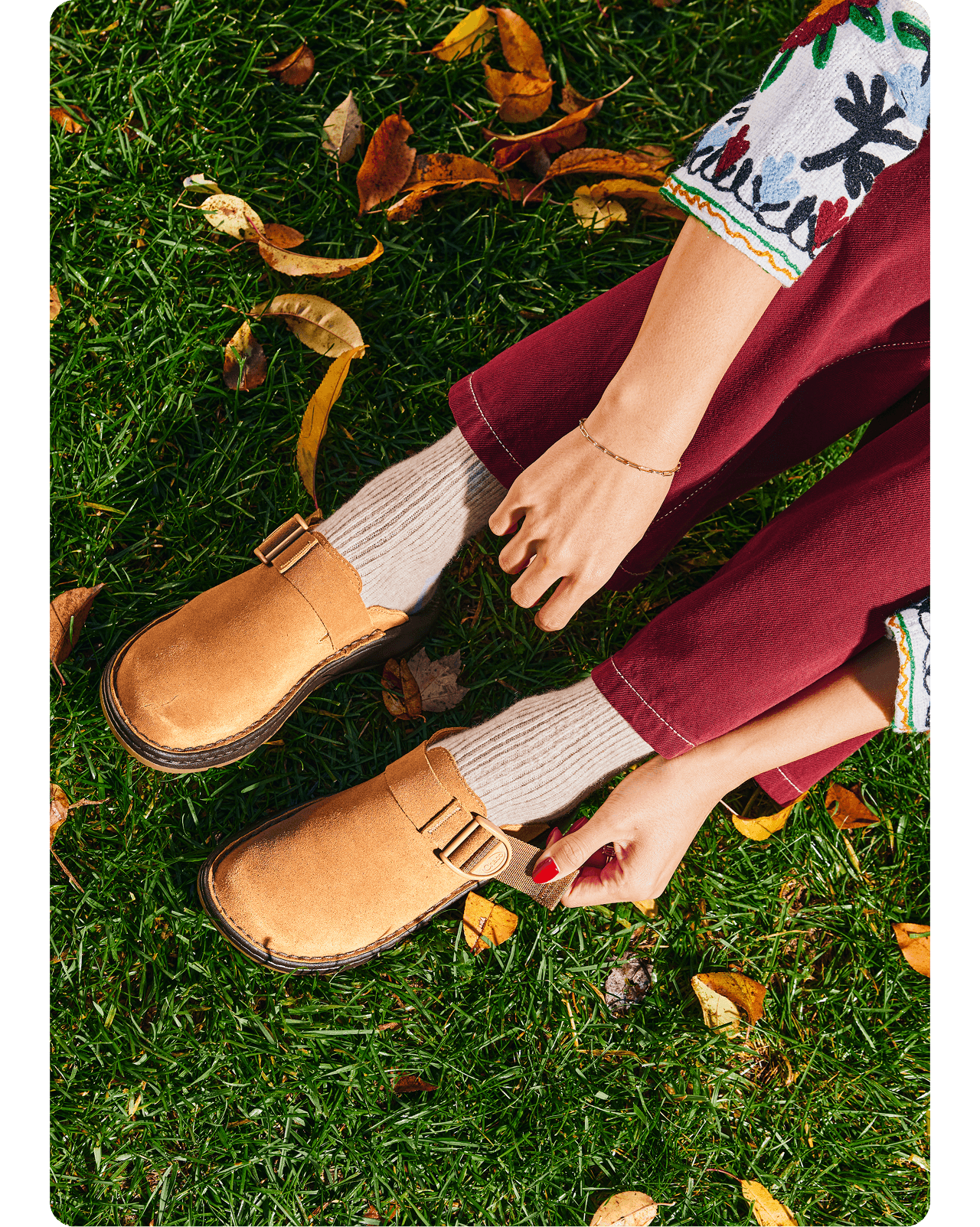 Chaco Camino Suede Clog