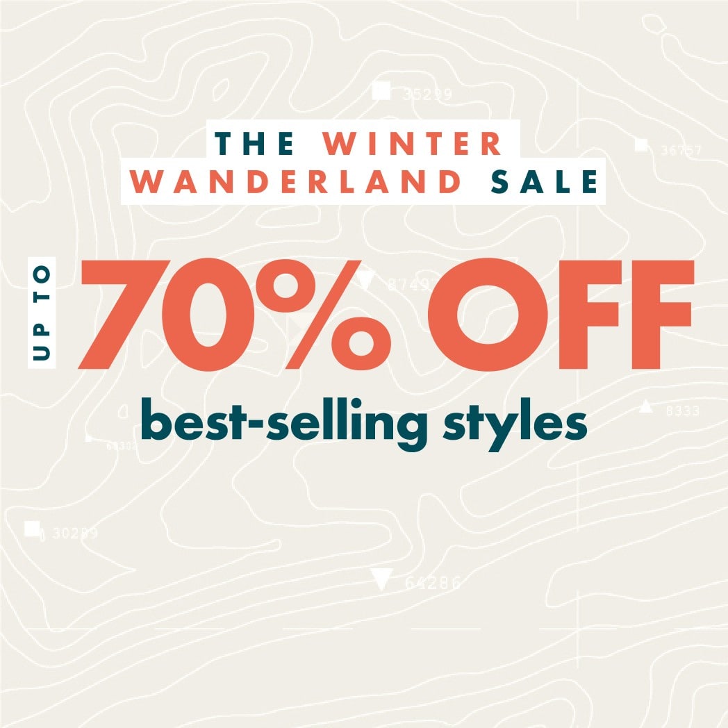 The Winter Wanderland Sale | Up to 70% Off best selling styles.