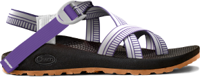 Side profile of Z/2 sandal in ultra violet.