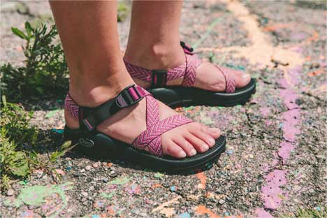 Chaco sandals pink cheap
