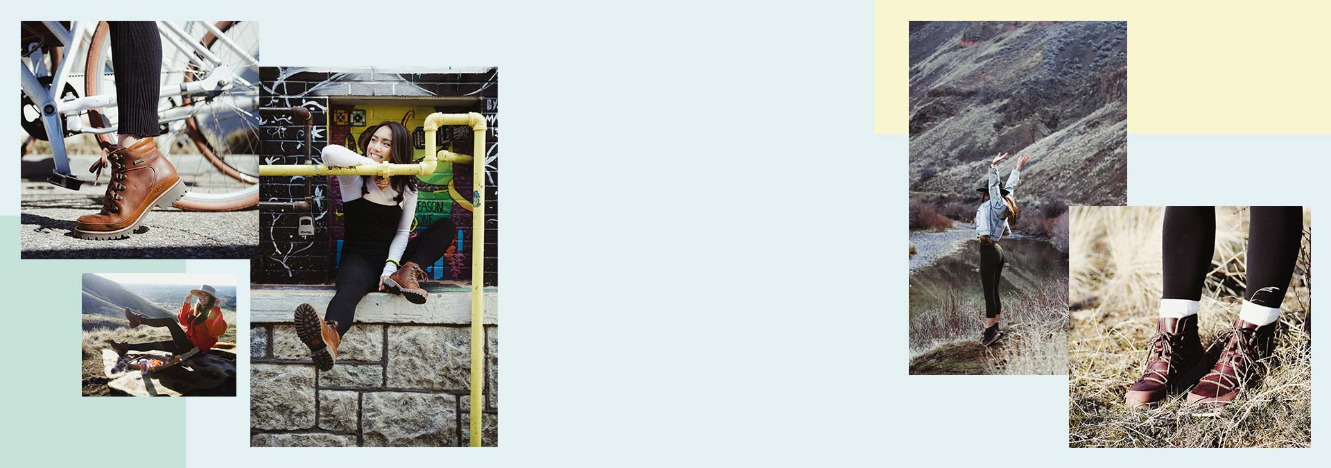 Women enjoying Boise, Idaho in their latest Fall Chaco boots.