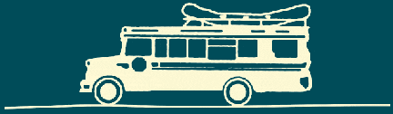 Driving bus animation.