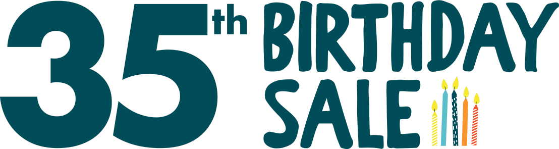 35th Birthday Sale