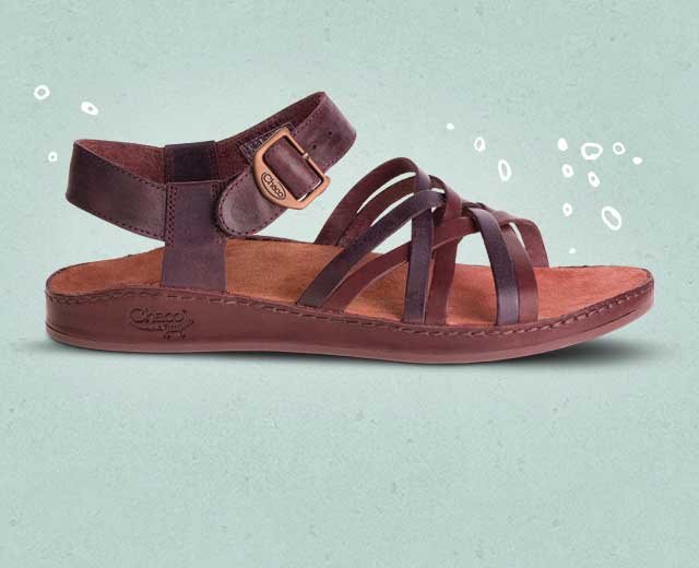 chaco cordova leather sandals