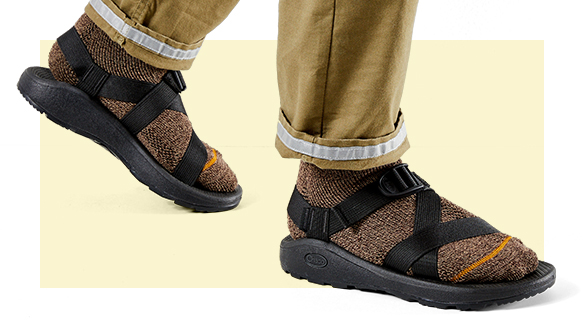 chaco mens slides
